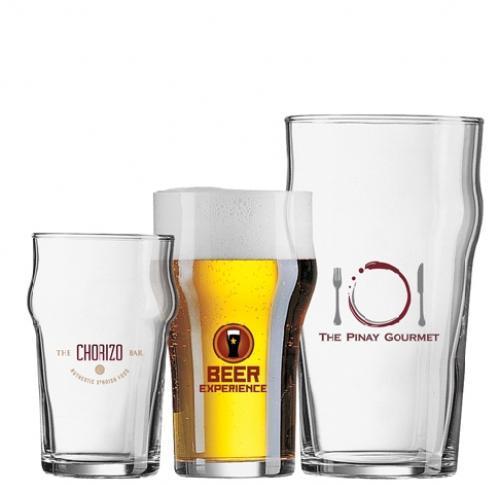 Custom Printed Nonic Beer Glasses